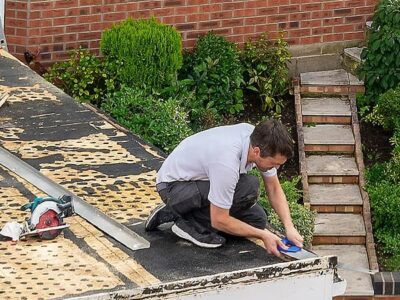 Flat roof extension Beeston