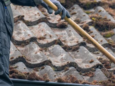 Beeston roof moss remover